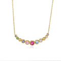 Aligned Glow Necklace — Gold