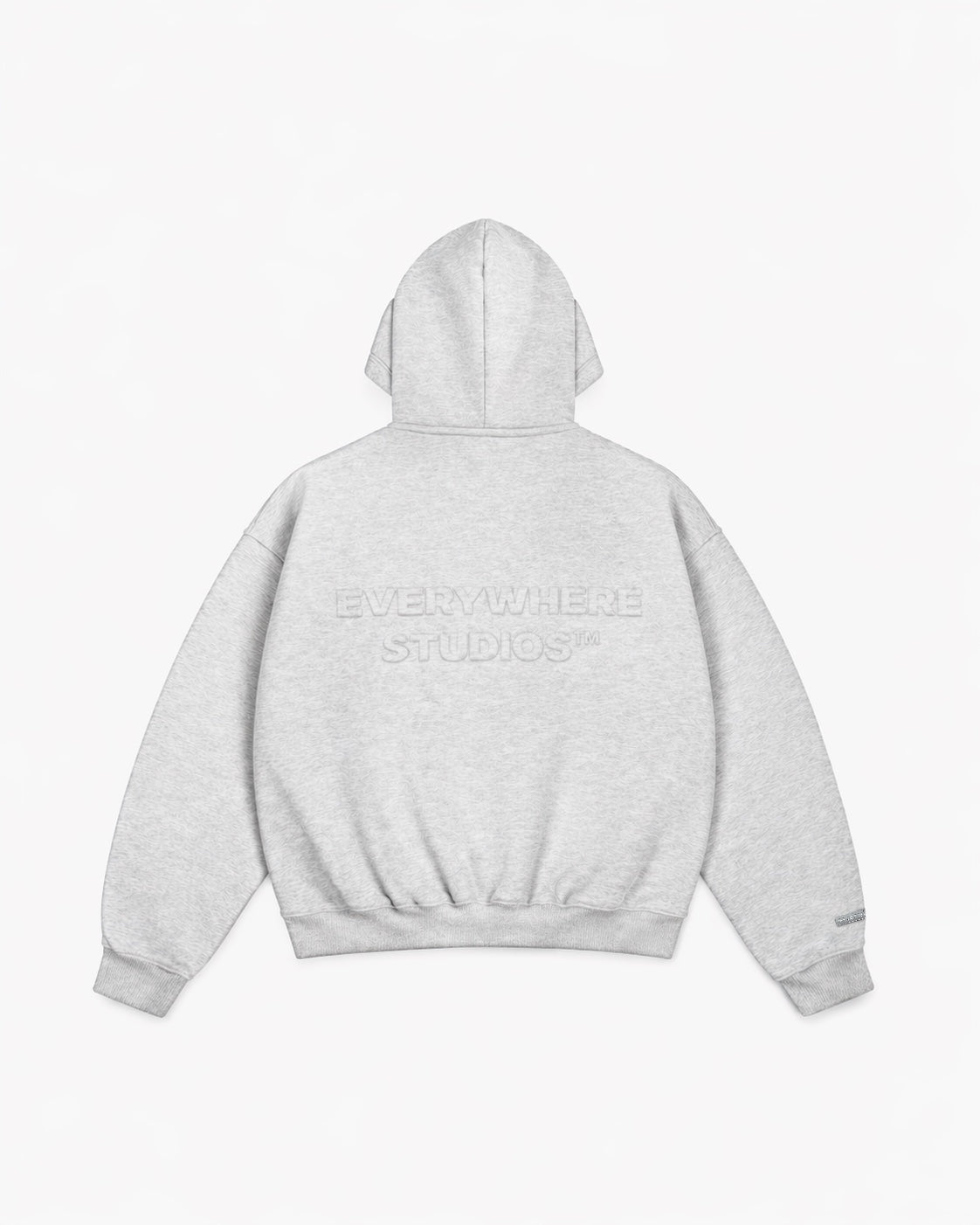 Go Get It Unisex Oversized Heavyweight Hoodie – Heather Grey