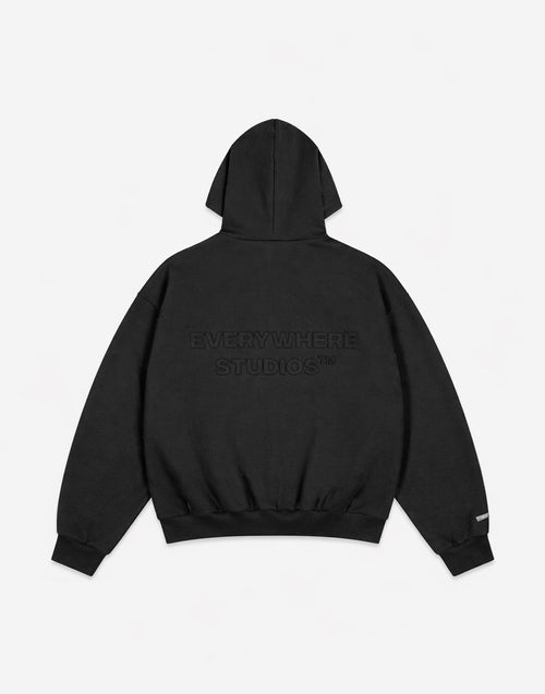 Go Get It Unisex Oversized Heavyweight Hoodie – Black