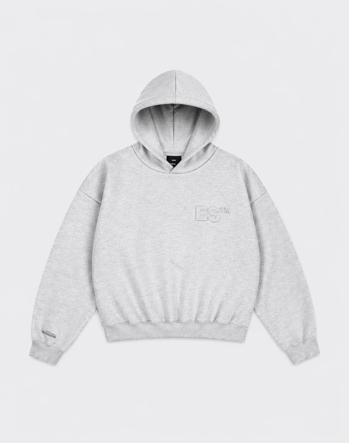 Go Get It Unisex Oversized Heavyweight Hoodie – Heather Grey