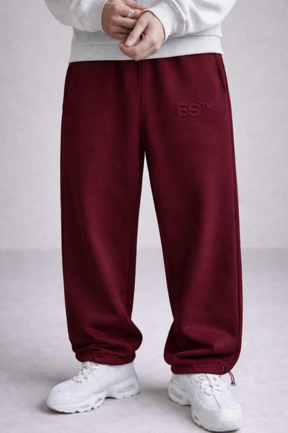 Go Get It Unisex Heavyweight Jogger – Bordeaux