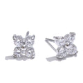 Bloom Glow Studs — Silver