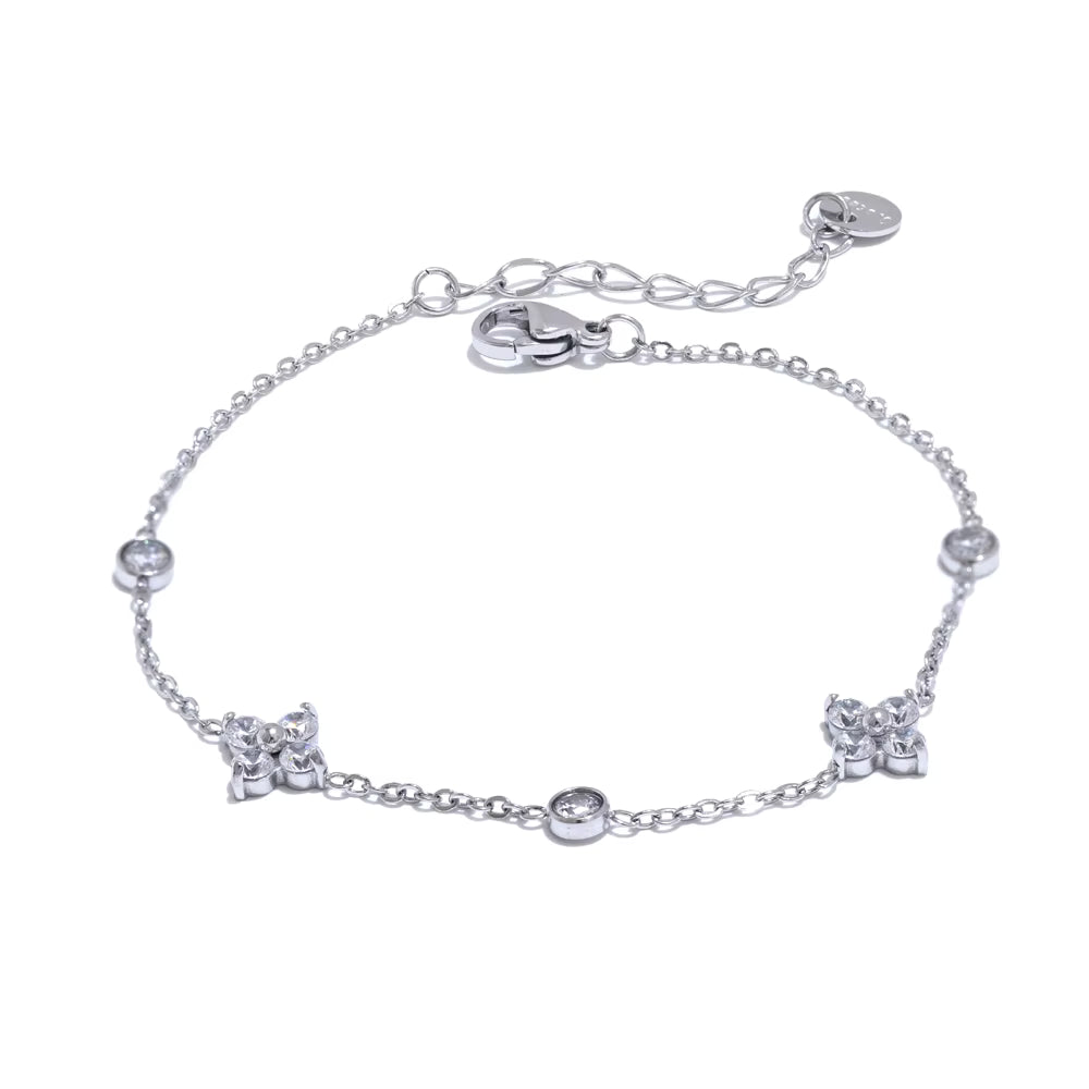 Bloom Glow Bracelet — Silver