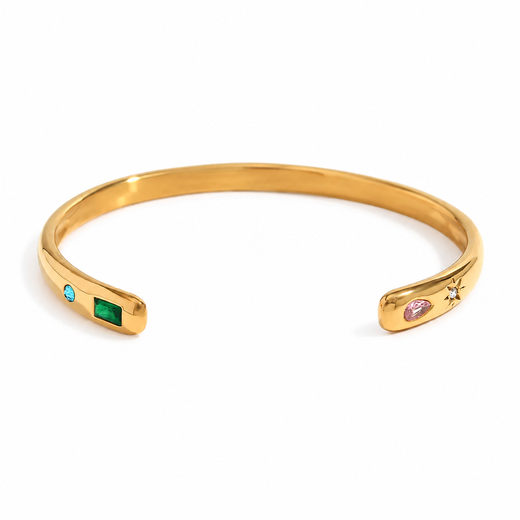 Color Muse Cuff Bracelet — Gold