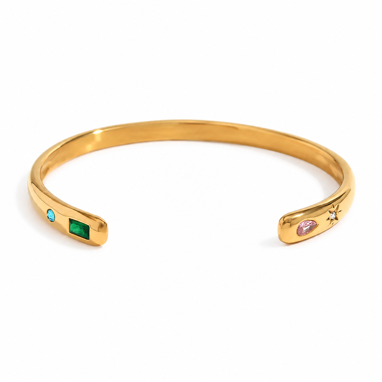 Color Muse Cuff Bracelet — Gold
