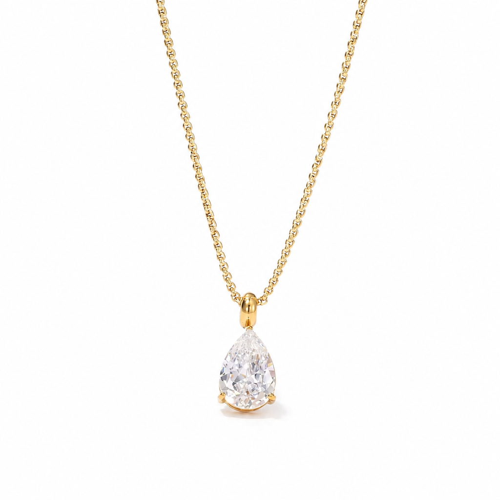 Gold Drop Necklace