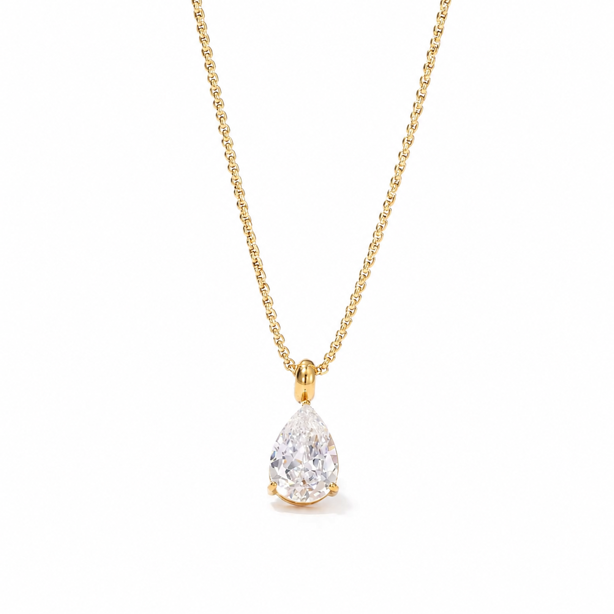 Gold Drop Necklace