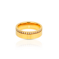 Iced Glow Ring — Gold