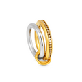Dual Glow Ring — Gold & Silver