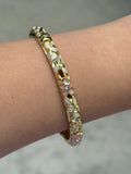 Bloom Bangle – Cream Rose