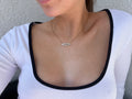 Moving Gem Necklace Gold