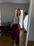 Go Get It Unisex Heavyweight Jogger – Bordeaux