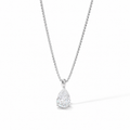 Silver Drop Necklace