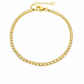 Tennis Bracelet — Gold / Gold