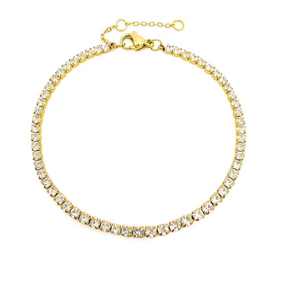 Tennis Bracelet — Gold / Silver